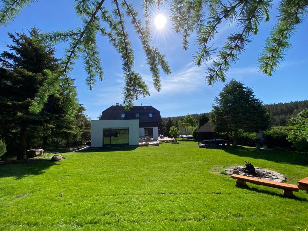 Villa Danuta- Wiselka, Direct At National Park, Big Garden, 4 Bedrooms, Private Sauna Exterior foto